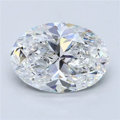 6.33ct E VS1 Rare Carat Ideal Cut Oval Diamond