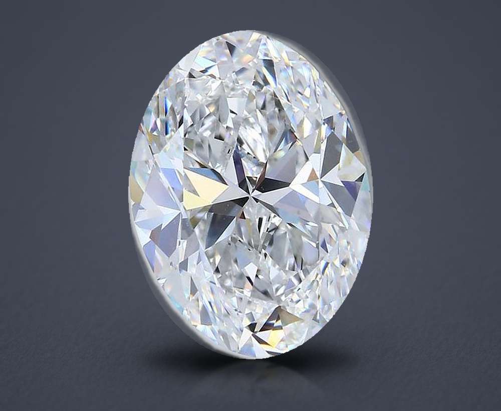 6.33ct E VS1 Rare Carat Ideal Cut Oval Diamond