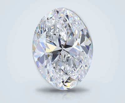 6.33ct E VS1 Rare Carat Ideal Cut Oval Diamond