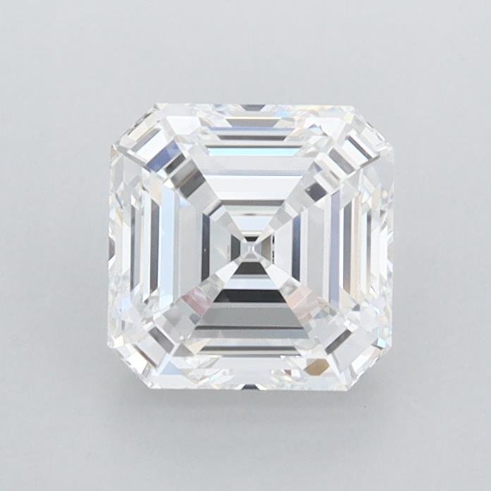 1.02ct E FL Rare Carat Ideal Cut Asscher Lab Grown Diamond