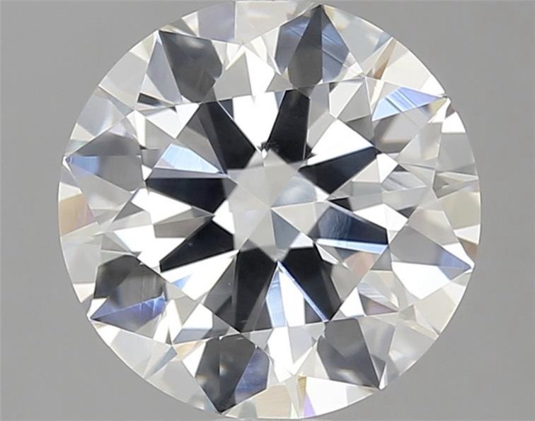 2.60ct I SI1 Rare Carat Ideal Cut Round Diamond