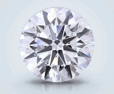 8.04ct D VVS2 Rare Carat Ideal Cut Round Lab Grown Diamond