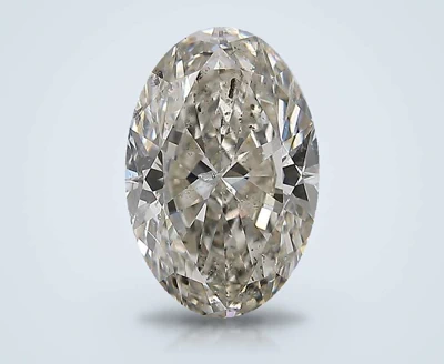 2.51ct I SI2 Rare Carat Ideal Cut Oval Diamond