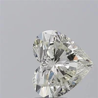 3.03ct I SI2 Very Good Cut Heart Diamond