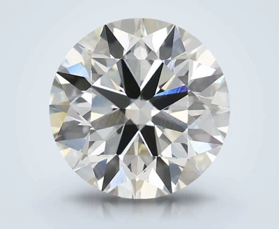 3.03ct I VVS2 Rare Carat Ideal Cut Round Lab Grown Diamond
