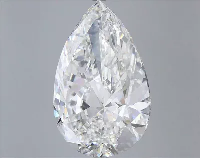 15.01ct G VS1 Rare Carat Ideal Cut Pear Lab Grown Diamond