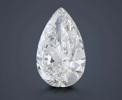 15.01ct G VS1 Rare Carat Ideal Cut Pear Lab Grown Diamond