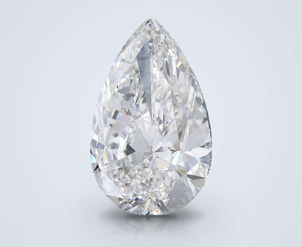 15.01ct G VS1 Rare Carat Ideal Cut Pear Lab Grown Diamond