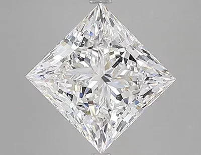 9.08ct G VS2 Rare Carat Ideal Cut Princess Lab Grown Diamond