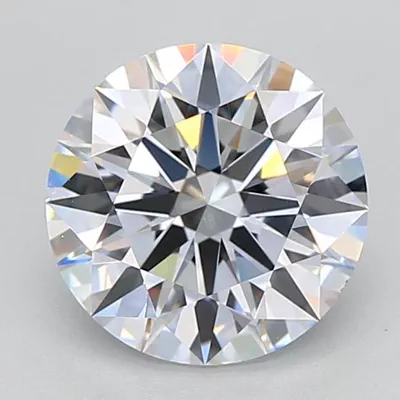2.24ct D VVS1 Rare Carat Ideal Cut Round Lab Grown Diamond