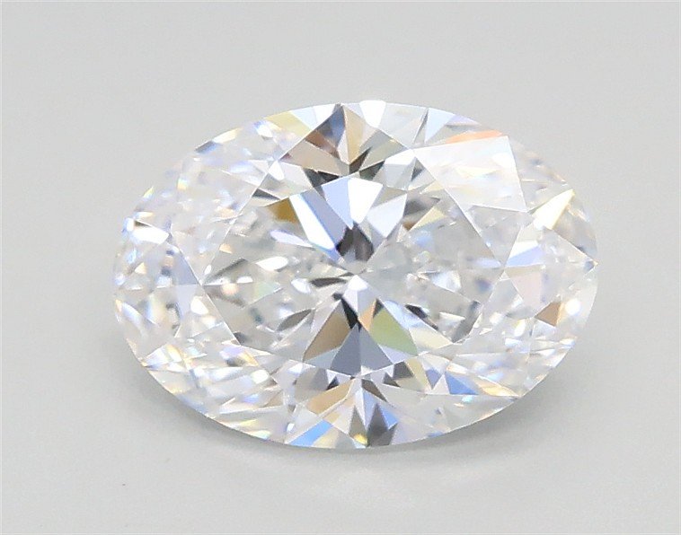 1.20ct D VVS2 Rare Carat Ideal Cut Oval Lab Grown Diamond