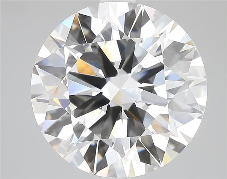 7.06ct F VVS1 Rare Carat Ideal Cut Round Lab Grown Diamond