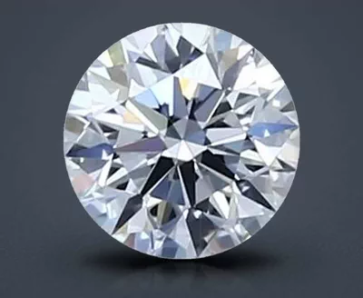 0.44ct F IF Rare Carat Ideal Cut Round Diamond