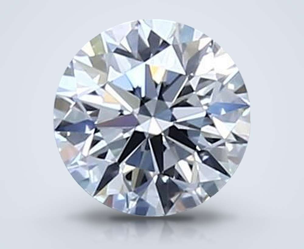 0.44ct F IF Rare Carat Ideal Cut Round Diamond