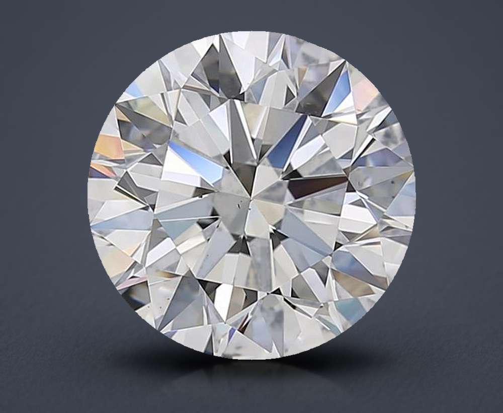 5.05ct E VS2 Rare Carat Ideal Cut Round Diamond