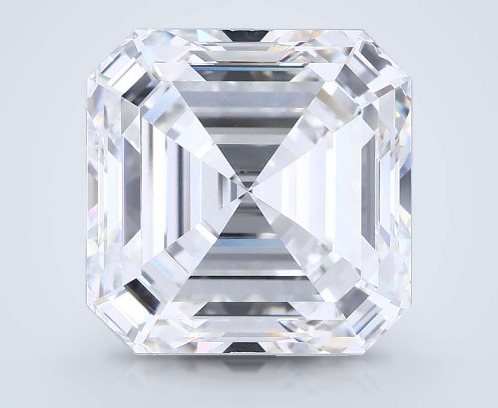 6.59ct E VVS2 Excellent Cut Asscher Lab Grown Diamond