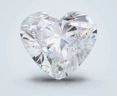 1.66ct D VVS1 Excellent Cut Heart Lab Grown Diamond