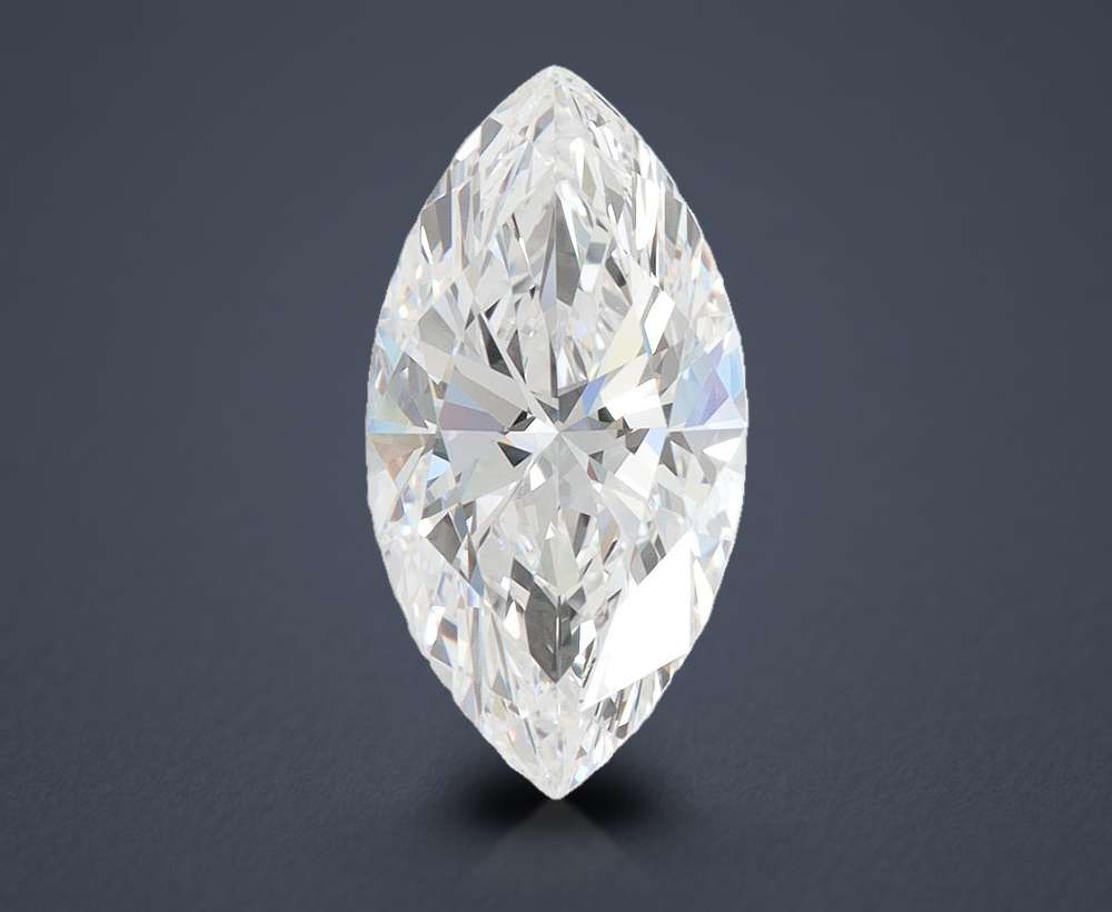 2.39ct D VVS1 Rare Carat Ideal Cut Marquise Lab Grown Diamond