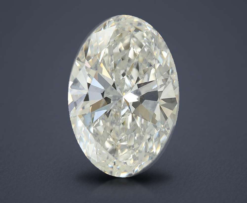 9.08ct F VS1 Very Good Cut Oval Lab Grown Diamond