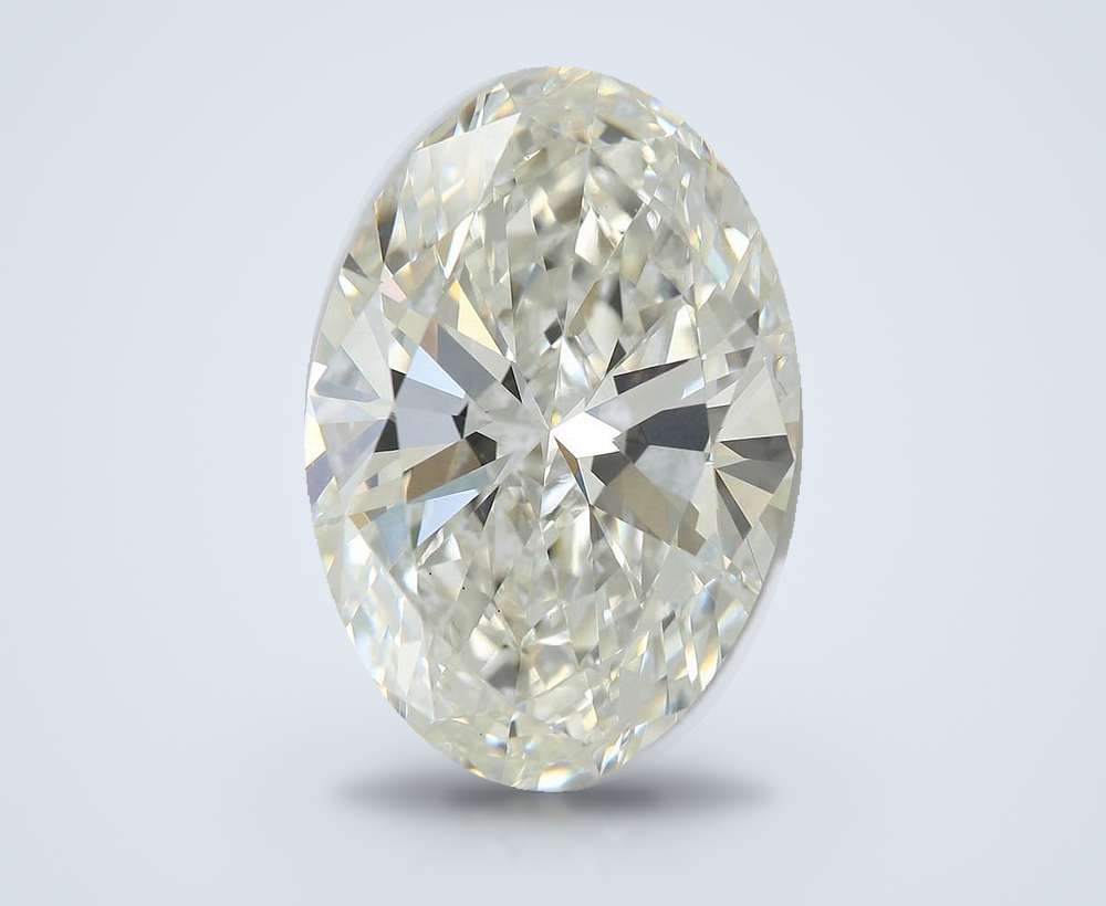 9.08ct F VS1 Very Good Cut Oval Lab Grown Diamond