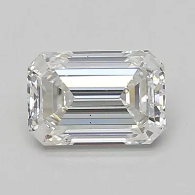 1.23ct E VS2 Excellent Cut Emerald Lab Grown Diamond