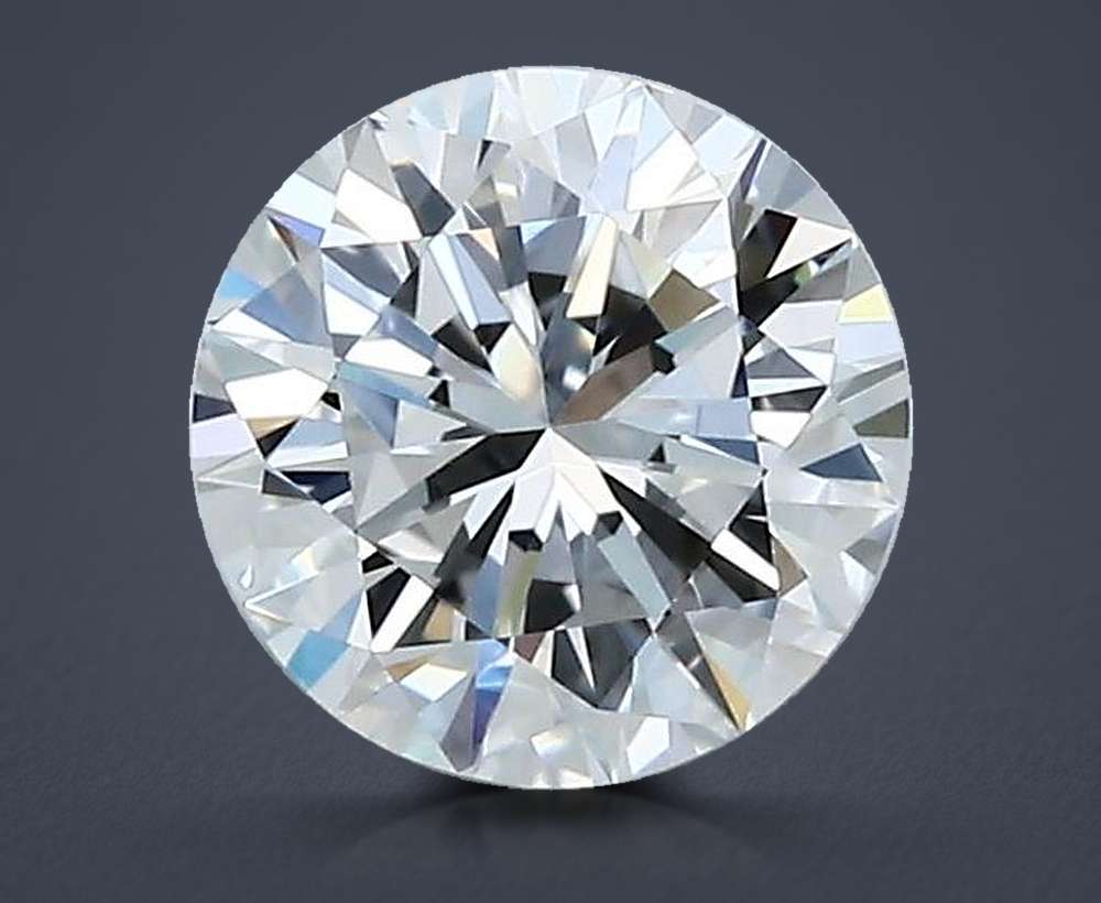 1.01ct F VVS2 Very Good Cut Round Diamond