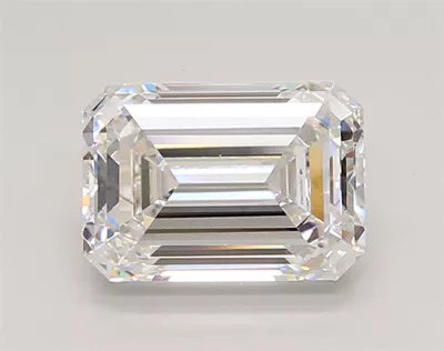 2.02ct E VS1 Rare Carat Ideal Cut Emerald Lab Grown Diamond