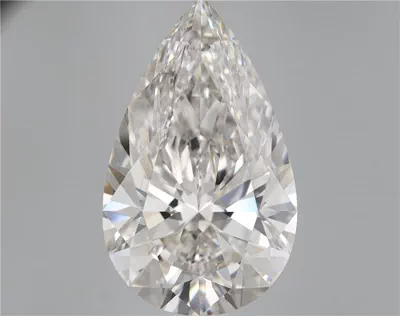 15.38ct G VS1 Rare Carat Ideal Cut Pear Lab Grown Diamond