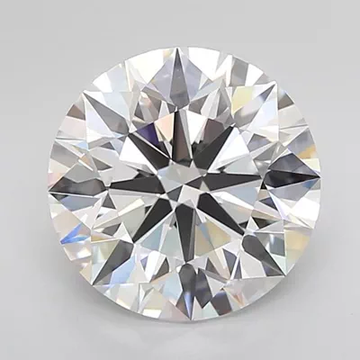 4.29ct D IF Rare Carat Ideal Cut Round Lab Grown Diamond