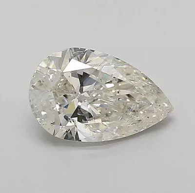 1.50ct I SI2 Rare Carat Ideal Cut Pear Diamond