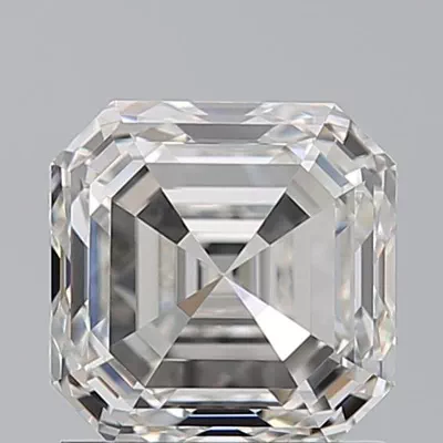 1.52ct J VS1 Rare Carat Ideal Cut Asscher Diamond