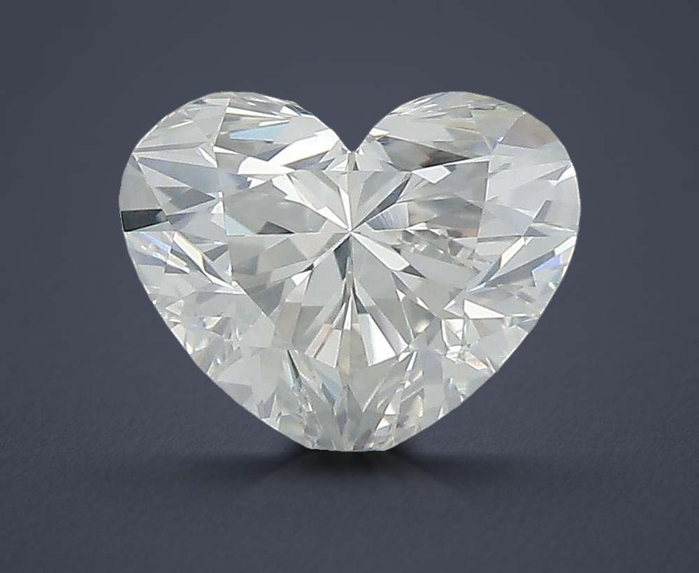 0.70ct I SI1 Rare Carat Ideal Cut Heart Diamond
