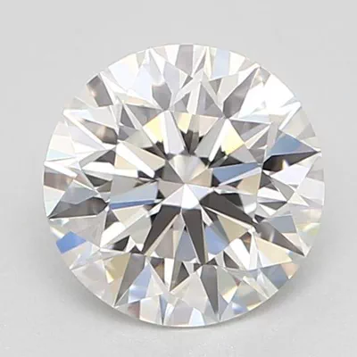 0.53ct F VVS2 Rare Carat Ideal Cut Round Diamond