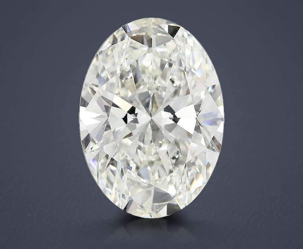 15.23ct G VVS2 Rare Carat Ideal Cut Oval Lab Grown Diamond