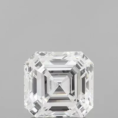 1.49ct D VS1 Rare Carat Ideal Cut Asscher Lab Grown Diamond