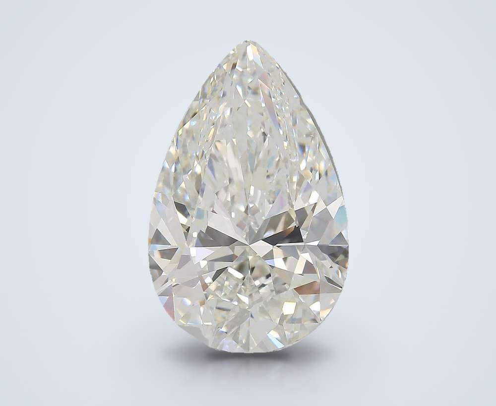 9.54ct F VVS2 Rare Carat Ideal Cut Pear Lab Grown Diamond