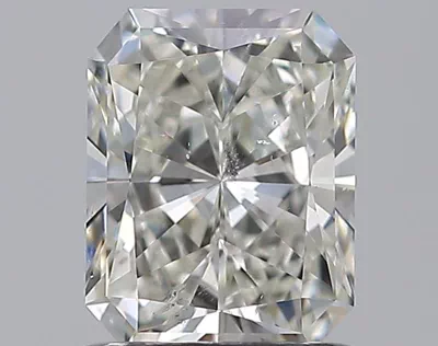 1.01ct J SI2 Rare Carat Ideal Cut Radiant Diamond