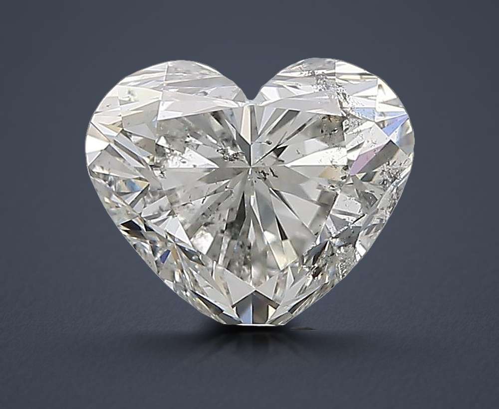 1.51ct G SI2 Rare Carat Ideal Cut Heart Diamond