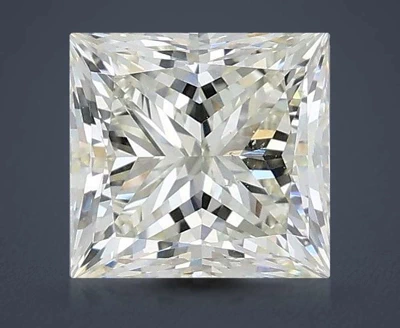 1.50ct J SI1 Rare Carat Ideal Cut Princess Diamond