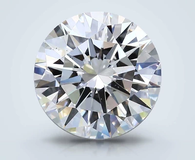 5.05ct G VS2 Rare Carat Ideal Cut Round Diamond