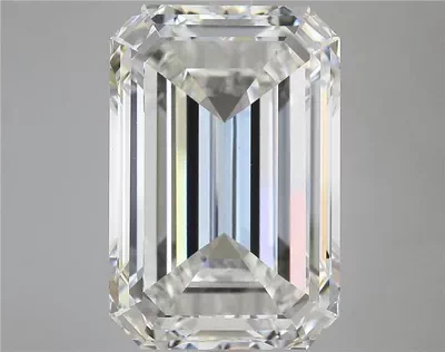16.05ct F VS1 Very Good Cut Emerald Lab Grown Diamond