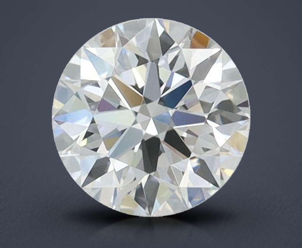 0.57ct D FL Rare Carat Ideal Cut Round Lab Grown Diamond