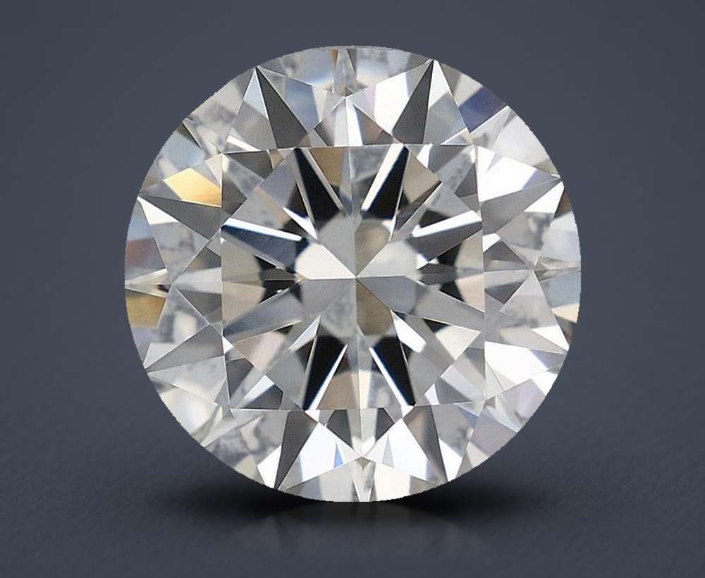 2.14ct I VVS2 Rare Carat Ideal Cut Round Lab Grown Diamond