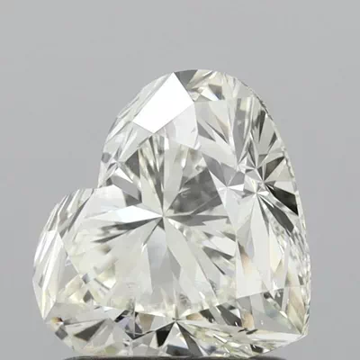 1.50ct J SI1 Rare Carat Ideal Cut Heart Diamond