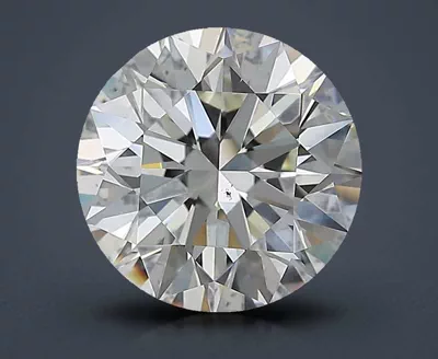 3.01ct J VS2 Rare Carat Ideal Cut Round Diamond