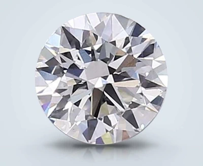 1.53ct F VS2 Rare Carat Ideal Cut Round Lab Grown Diamond