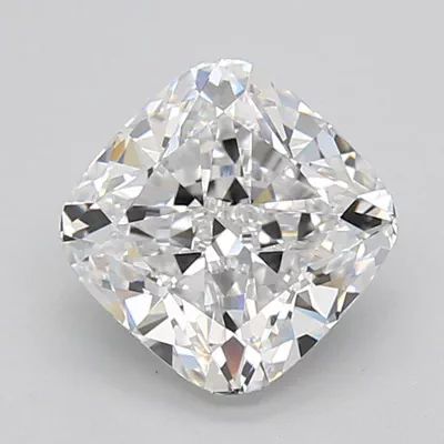 2.27ct D VVS1 Rare Carat Ideal Cut Cushion Lab Grown Diamond
