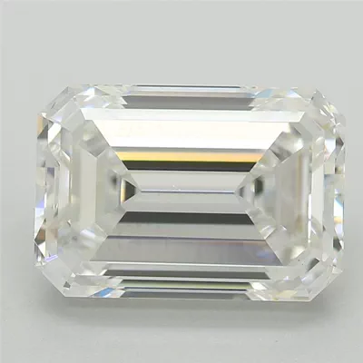 2.25ct E VS2 Rare Carat Ideal Cut Emerald Lab Grown Diamond
