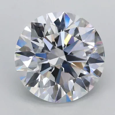 2.61ct D VS1 Rare Carat Ideal Cut Round Lab Grown Diamond