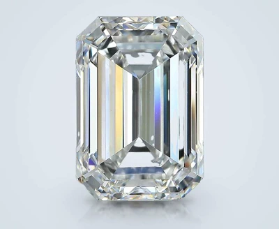8.01ct G VS1 Rare Carat Ideal Cut Emerald Diamond